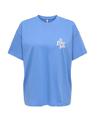 ONLY | T-Shirt ONLVIVVI | blau